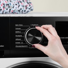 Morris Πλυντήριο Ρούχων 8kg με Τεχνολογία Ατμού 1400 Στροφών BLDC Inverter Motor WIW-81443